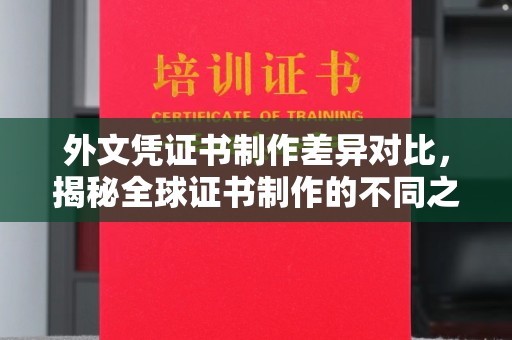 线西外文凭证书制作差异对比，揭秘全球证书制作的不同之处