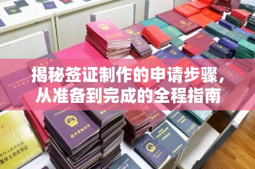 线西揭秘签证制作的申请步骤，从准备到完成的全程指南