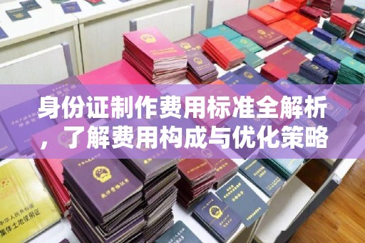 线西身份证制作费用标准全解析，了解费用构成与优化策略